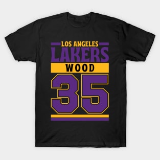 Los Angeles Lakers Wood 35 Limited Edition T-Shirt